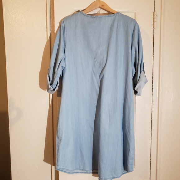 Fashion to Figure: S/S DNM Laceup Shift Dre - Picture 6 of 7